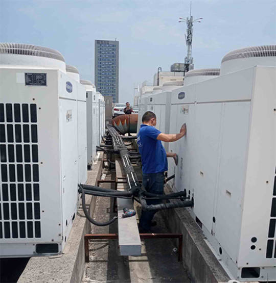 沙雅中央空调制热和不制冷系统维修方法